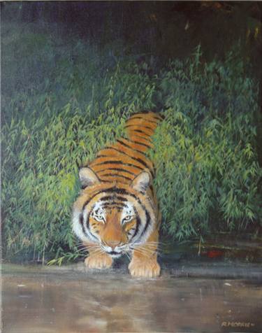 Original Realism Animal Paintings by Richard Morris