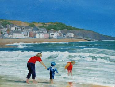 Print of Beach Paintings by Richard Morris