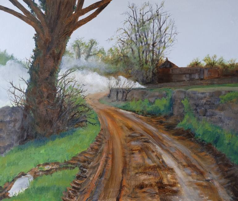 Original Rural life Painting by Richard Morris