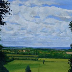 Cadbury Castle View