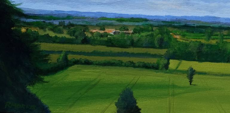 Original Impressionism Landscape Painting by Richard Morris