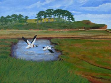 Original Impressionism Landscape Paintings by Richard Morris