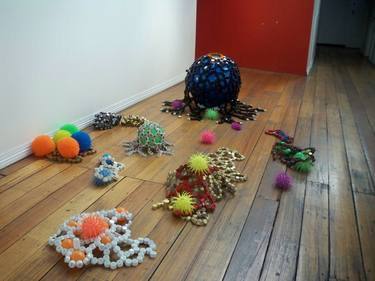 Original Abstract Animal Installation by Cristina Palacios