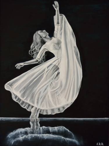 Original Realism Performing Arts Paintings by Elizabeth Badria