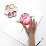 Peony is my favourite flower. I could paint them all the time anf find new angles, colors, compositions. This silky petals are so tender and so gorgeous at the same time!

This is One of a Kind Watercolor Painting 
Medium: top branded watercolor paints on Winsor and Newton paper 140 lb (300g)

Signed front and back. Dated on the back.

All paintings are gift wrapped and have cardboard support to best protect, shipped by PostNorge with tracking number.