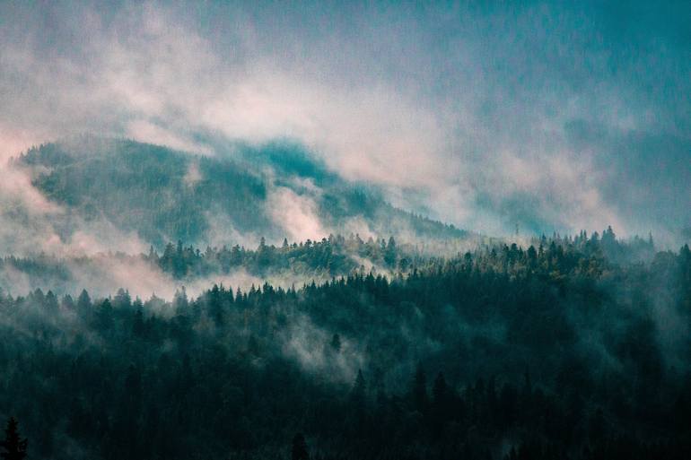 Mountains Smoking - Limited Edition of 10 Photography by Volodymyr ...