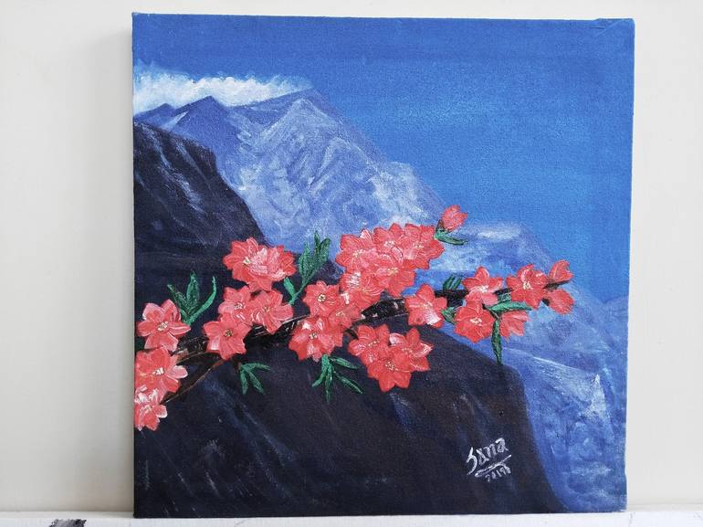 Original Landscape Painting by Sana Askari