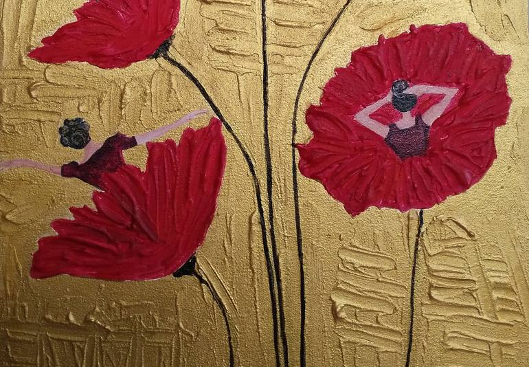 Original Contemporary Women Painting by Sana Askari