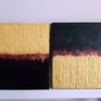 The beauty of this diptych artwork is that you can arrange in multiple styles