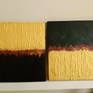 The beauty of this diptych artwork is that you can arrange in multiple styles