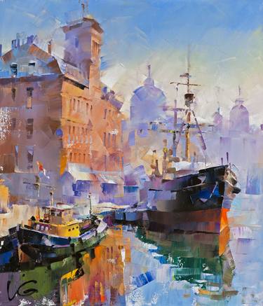 Original Seascape Paintings by Volodymyr Glukhomanyuk