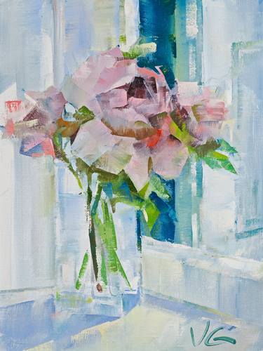 Print of Floral Paintings by Volodymyr Glukhomanyuk