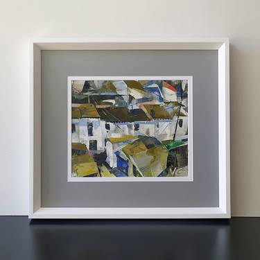 Print of Architecture Paintings by Volodymyr Glukhomanyuk