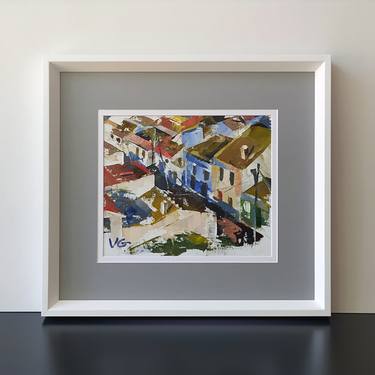 Print of Impressionism Cities Paintings by Volodymyr Glukhomanyuk