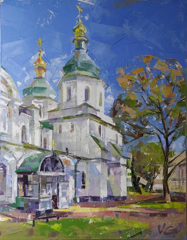 Print of Conceptual Architecture Paintings by Volodymyr Glukhomanyuk