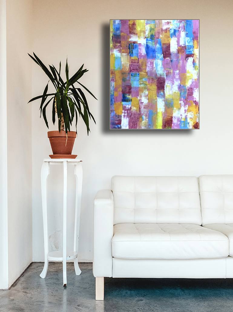 Original Abstract Painting by Brigitte Lira