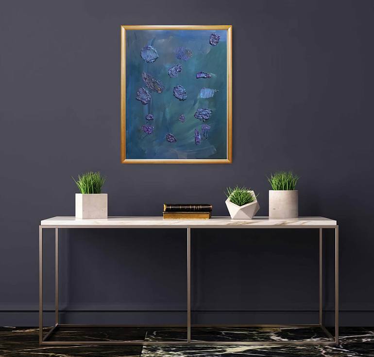 Original Abstract Painting by Brigitte Lira