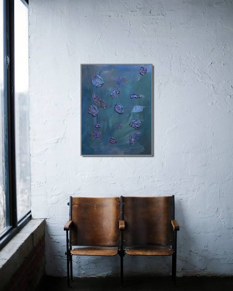 Original Abstract Painting by Brigitte Lira
