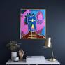 Inspired from the BoJack Horseman series in Netflix. A very vibrant piece ideal for display in any room of your home.
