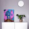 Inspired from the BoJack Horseman series in Netflix. A very vibrant piece ideal for display in any room of your home.