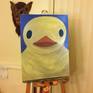 A very cute painting of a Rubber Ducky. Very suitable for the avid collector of ducks. Ideal to be displayed in any room of your home.