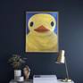 A very cute painting of a Rubber Ducky. Very suitable for the avid collector of ducks. Ideal to be displayed in any room of your home.