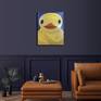 A very cute painting of a Rubber Ducky. Very suitable for the avid collector of ducks. Ideal to be displayed in any room of your home.