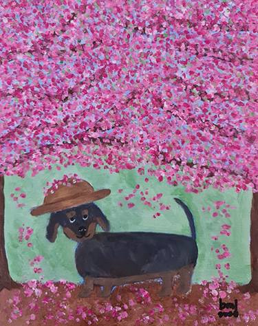 Original Pop Art Animal Paintings by Brigitte Lira