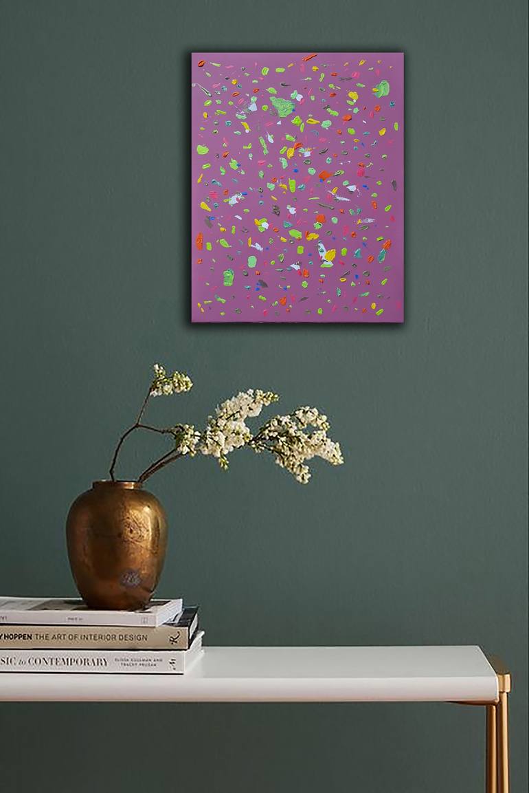 Original Abstract Painting by Brigitte Lira