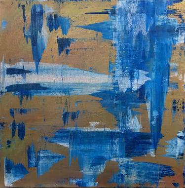 Original Abstract Expressionism Abstract Paintings by Brigitte Lira