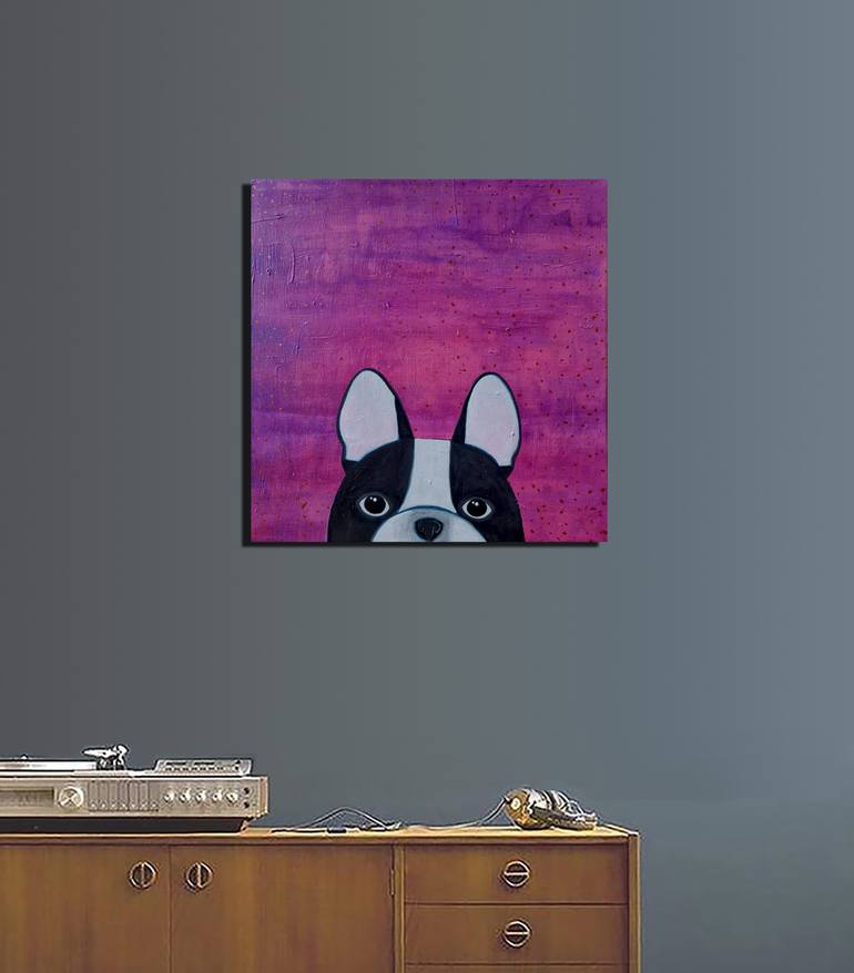 Original Modern Animal Painting by Brigitte Lira