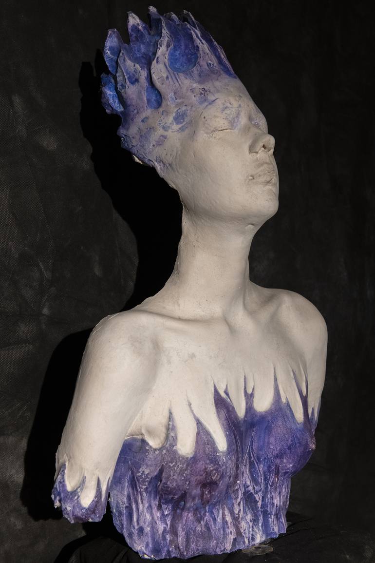 Original Figurative Body Sculpture by Armen Manukyan-Burovtsov