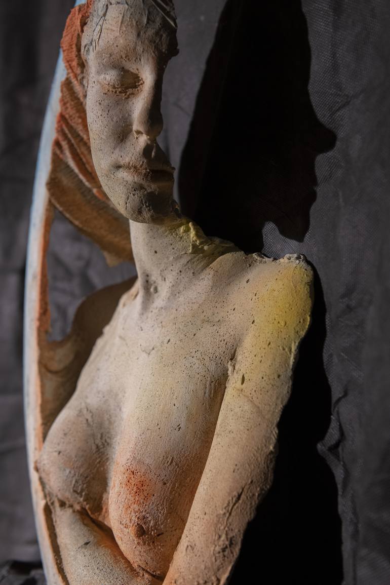 Original Portraiture Body Sculpture by Armen Manukyan-Burovtsov