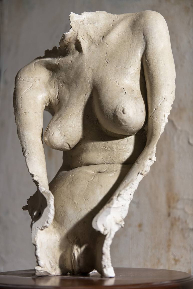 Original Figurative Body Sculpture by Armen Manukyan-Burovtsov