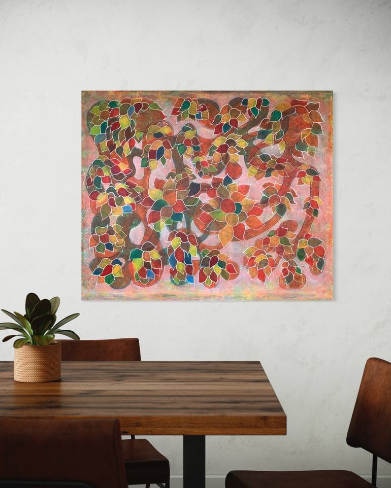 Original Contemporary Abstract Painting by Maarit Korhonen