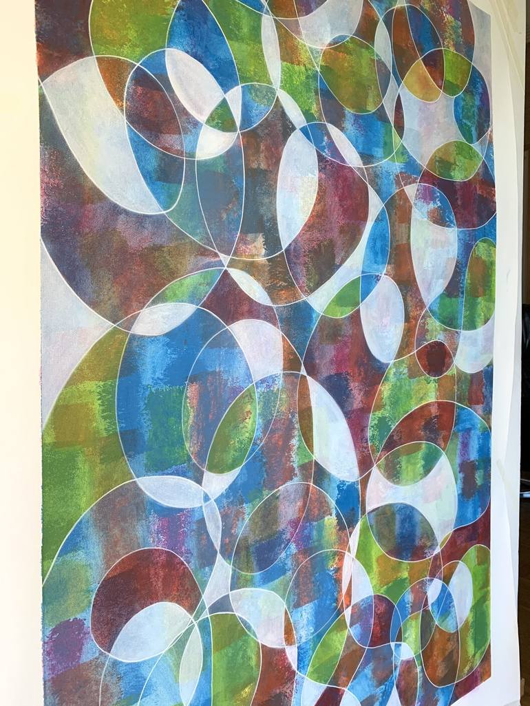 Original Abstract Painting by Maarit Korhonen