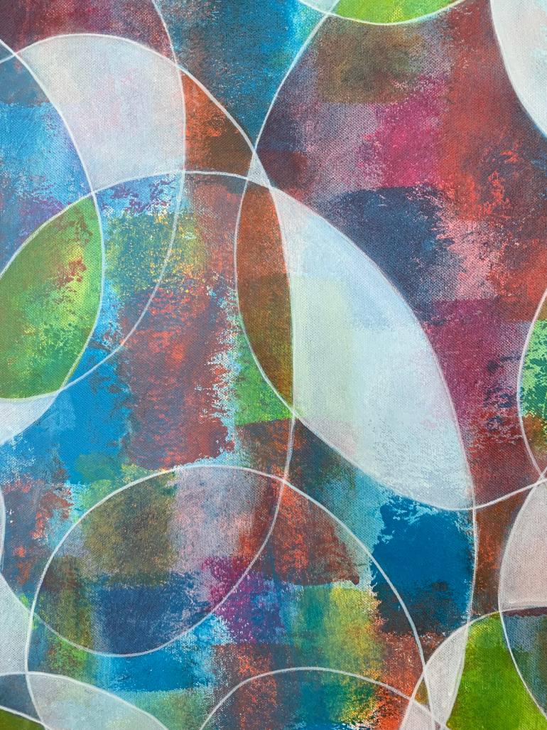 Original Abstract Expressionism Abstract Painting by Maarit Korhonen