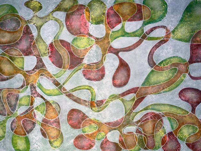 Original Contemporary Abstract Painting by Maarit Korhonen