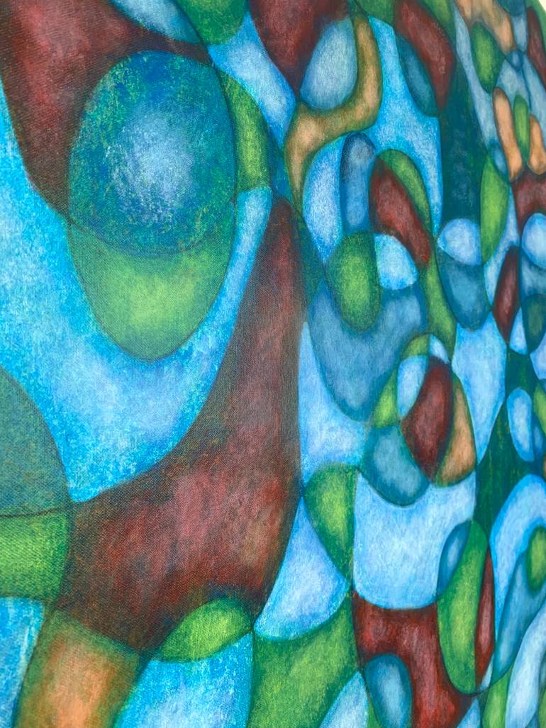 Original Contemporary Abstract Painting by Maarit Korhonen