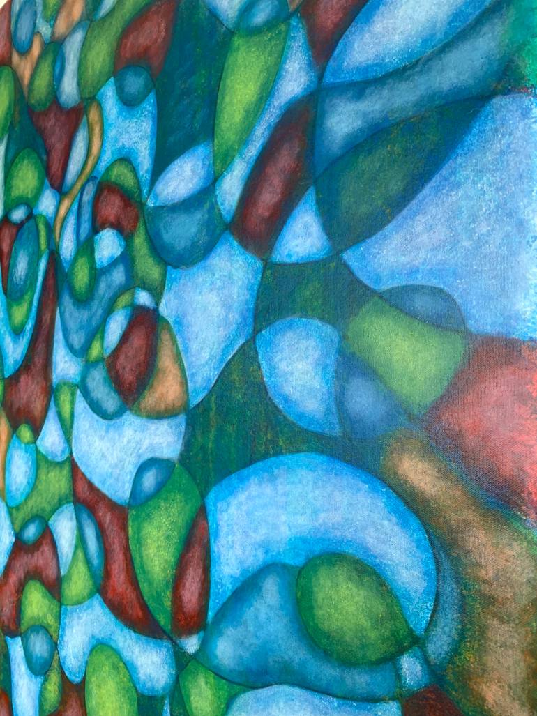 Original Contemporary Abstract Painting by Maarit Korhonen