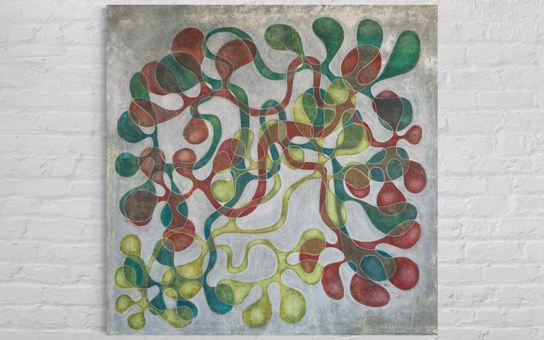 Original Contemporary Abstract Painting by Maarit Korhonen