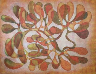 Original Abstract Expressionism Abstract Paintings by Maarit Korhonen