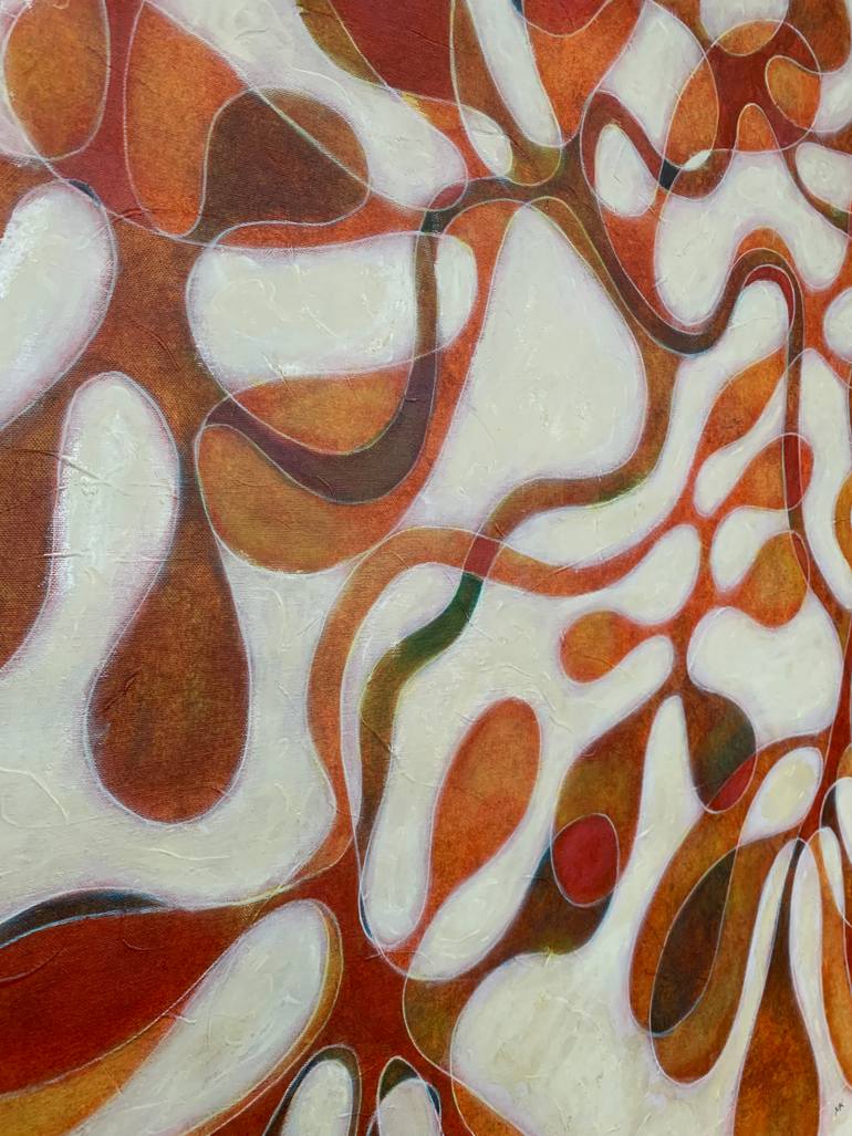 Original Contemporary Abstract Painting by Maarit Korhonen