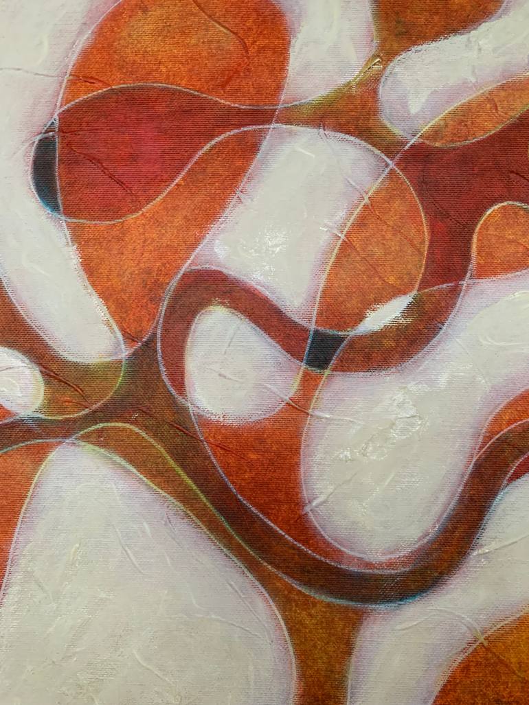 Original Contemporary Abstract Painting by Maarit Korhonen