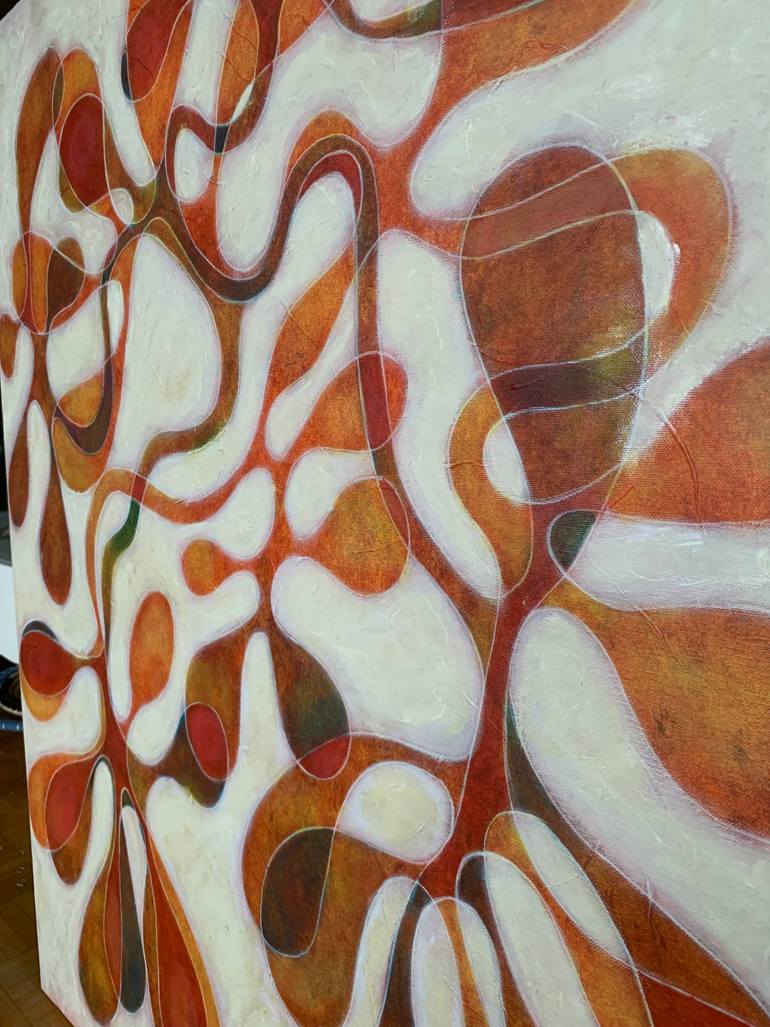 Original Contemporary Abstract Painting by Maarit Korhonen