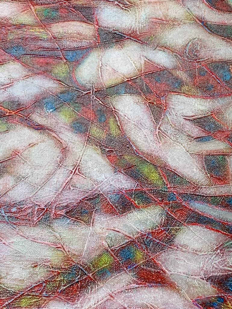 Original Expressionism Abstract Painting by Maarit Korhonen