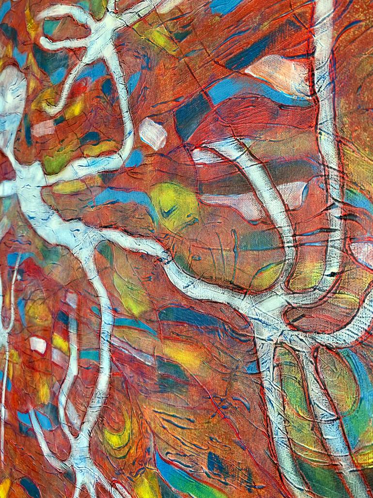 Original Contemporary Abstract Painting by Maarit Korhonen