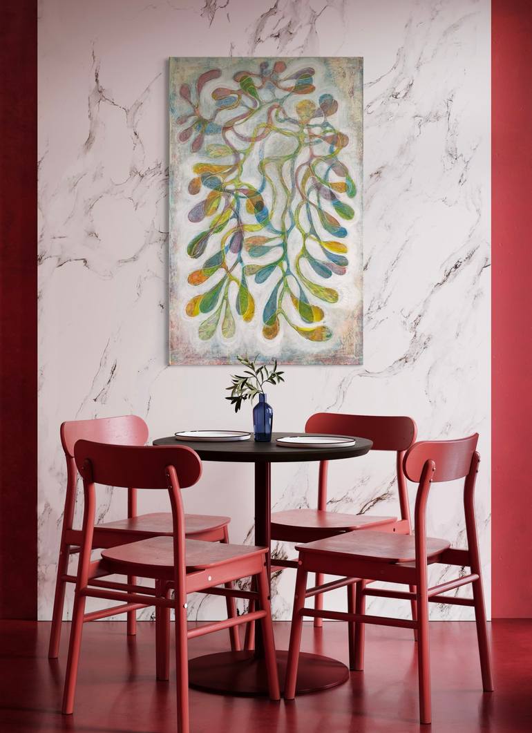 Original Contemporary Abstract Painting by Maarit Korhonen