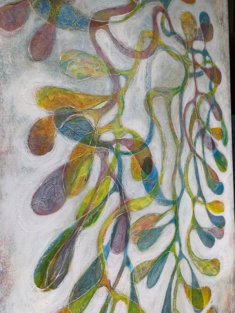 Original Contemporary Abstract Painting by Maarit Korhonen