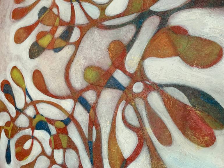 Original Contemporary Abstract Painting by Maarit Korhonen